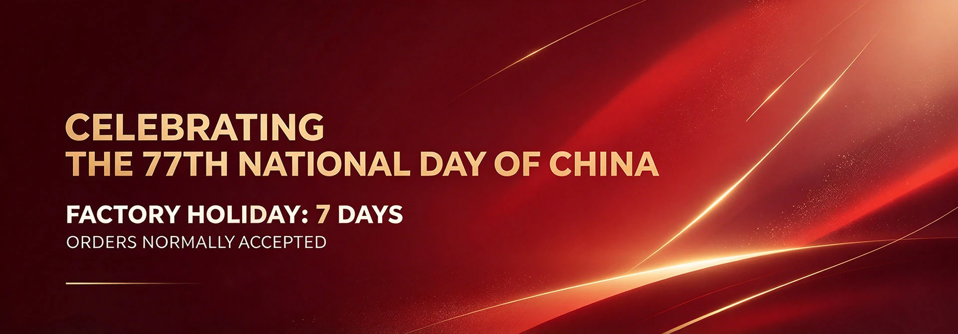 Celebrating the 77th Anniversary of the Founding of the People's Republic of China
